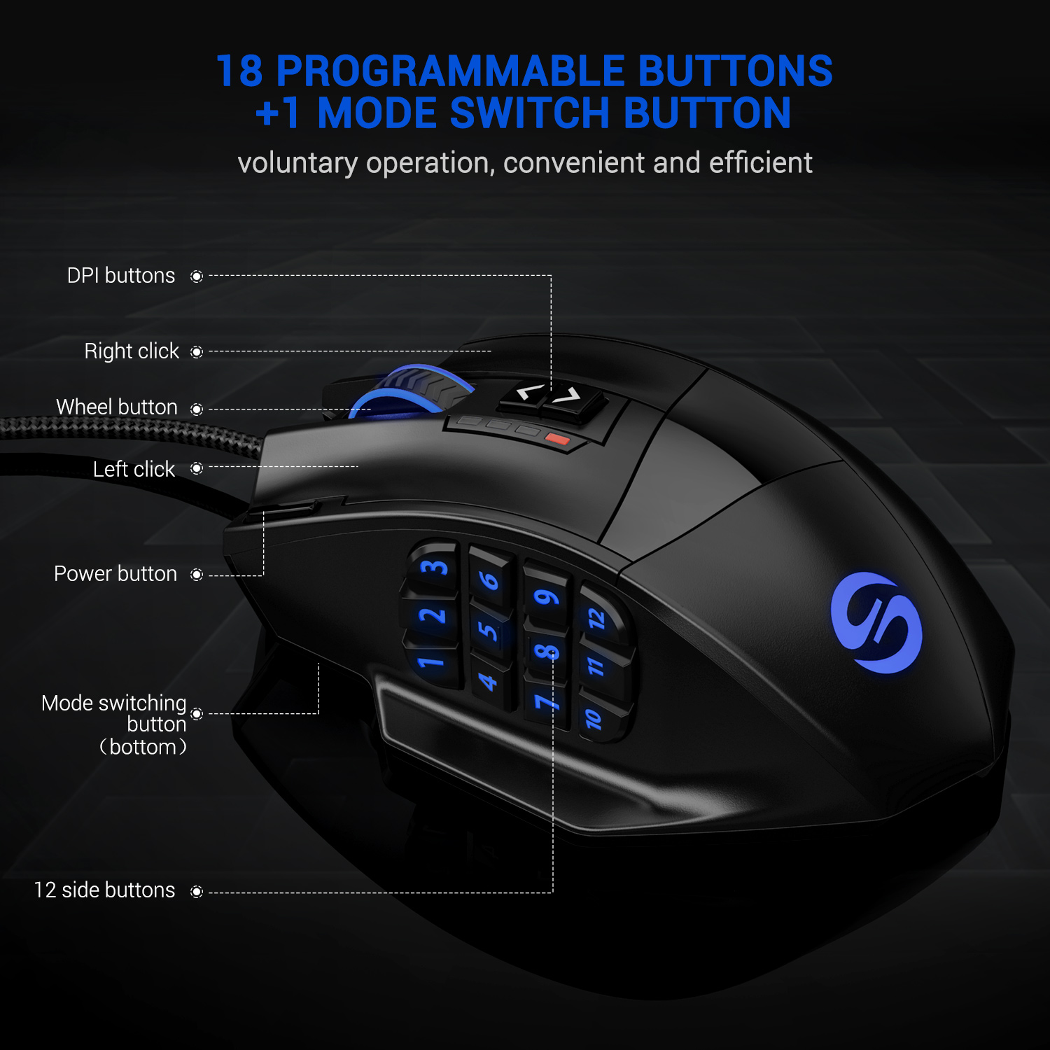 Wired Venus Gaming Mouse